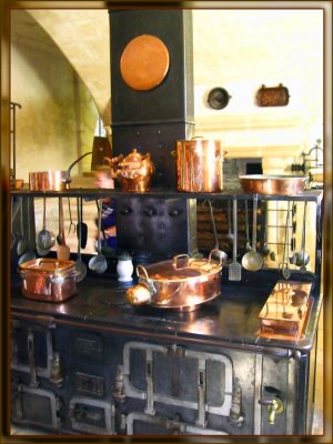 Medieval Kitchen In Chenonceaux, Loire Valley