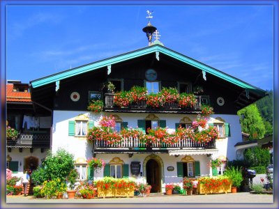 One Of The Kind  House In Schliersee , Bayern ( Lot Of Them In Fact... :-) )