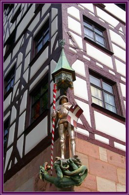 Trivial House Ornament, Nurnberg, Germany