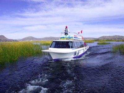 Boat Racing On Titicaca Lake