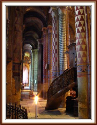 Inside Poitier Cathedral