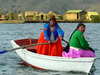 Inca Babes Chasin' Me Down... Lake Titicaca