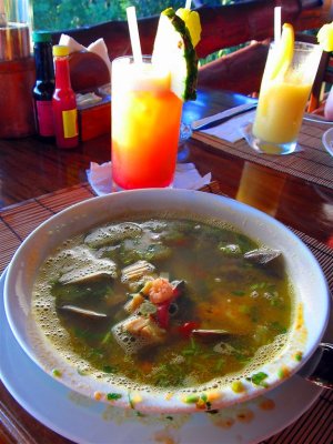 Super Soup, La Avion Restaurant, Quepos