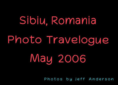 Sibiu, Romania cover page.