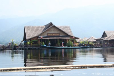 This is the main building of the hotel.