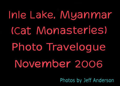 Inle Lake, Myanmar (Cat Monasteries) cover page.