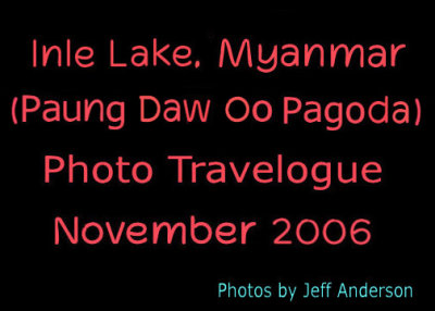 Inle Lake, Myanmar (Phaung Daw Oo Pagoda) cover page.