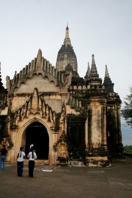 The Shwegugyi (Great Golden Cave) Temple which was built in 1140 AD by King Alaungsithu.
