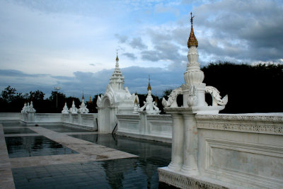 View of the gates of Atumashi Monastery.