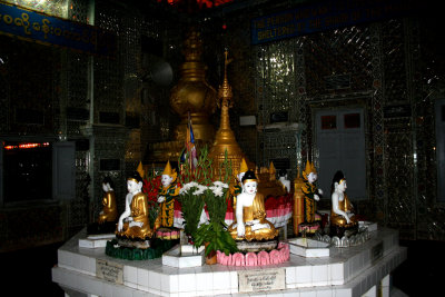 An interesting shrine at the pagoda.