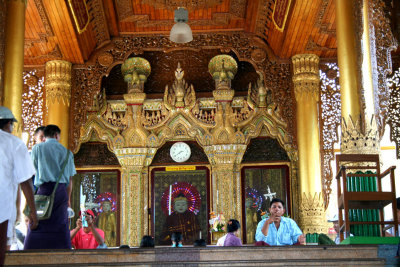 The octagonal-shaped Sule Pagoda is claimed to be over 2,000 years old.