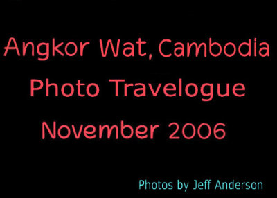 Angkor Wat (Photo Travelogue) cover page.
