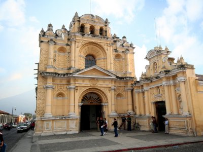 The Church of Hermano Pedro and the adjacent Hospital of San Pedro.