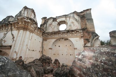Two years later, it was destroyed by the earthquake of 1717.