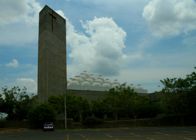 The new cathedral was dedicated in 1994.