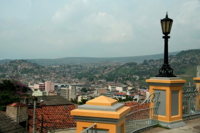 View of the downtown of Tegucigalpa from Parque La Leona.