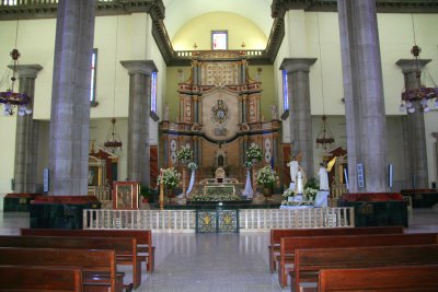 Interior of the Basilica of Suyapo.