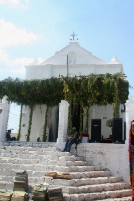 I came across this smaller church in Chichicastenango.