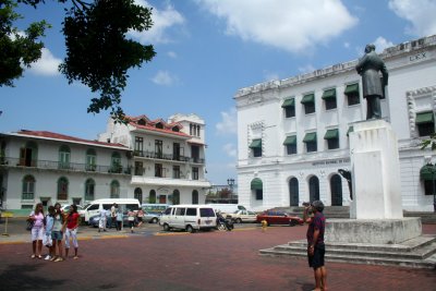 The Old Town of Panama City is called Casco Viejo (which means old helmet in Spanish).