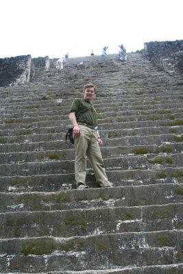 These steps were a real killer. They were among the few original steps (not wooden) that I was allowed to climb.