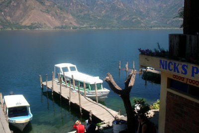 After an hour in San Pedro, I headed back to my boat which was on the right.