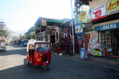 These 3-wheeled taxis are everywhere in Panajachel as well as in other parts of Guatemala.