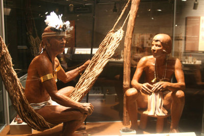 Shamans (who conducted rituals with spirits) had great prestige and power due to their knowledge of ancestral history and myths.