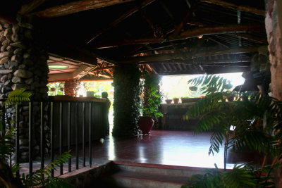 Front lobby of the Hotel Cacique Inn.