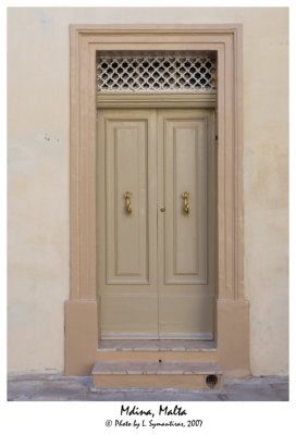 Mdina house detail