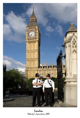 Guarding Big Ben...?