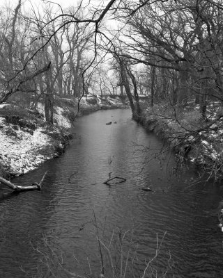 Cold Winter day in Oklahoma