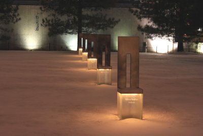 OKC Bombing Memorial on a cold winter's Night (12)