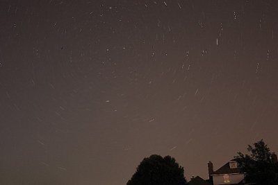 An attempt at star trails