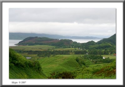 Isle of Skye on the horizon