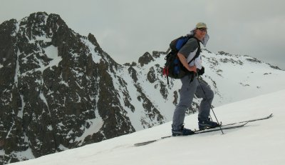 Gaining The Summit Ridge