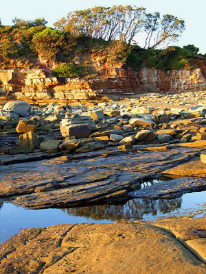 Large rock pool