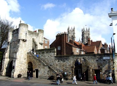 One of the main gates to the city
