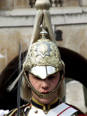 The Queen's guard up close