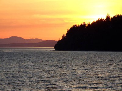 Alaskan sunset