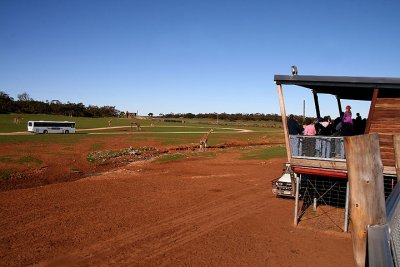 Giraffe viewing platform