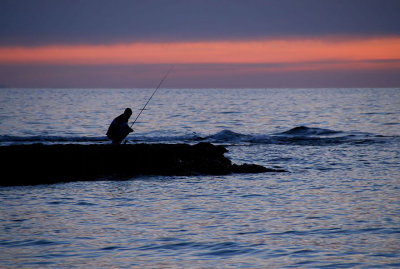 Lone fisherman