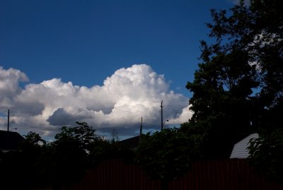 Billowing cloud