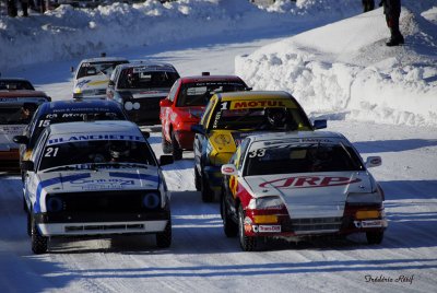 Courses sur glace (autos et motos)