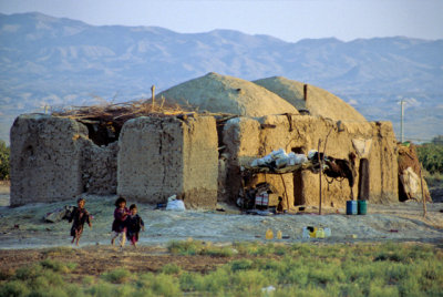 Afgani refugees village in Iran