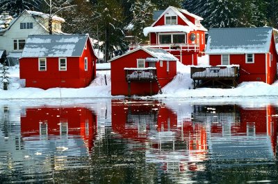 South Harbor Reflection