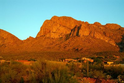 Catalina Mountains Last Light #3