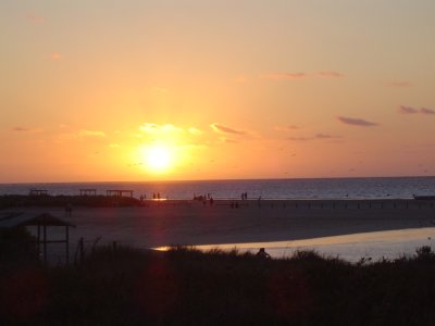 Sunset over Coral Bay.JPG