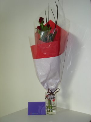 My early valentine's flowers from Mr Brady (2).JPG