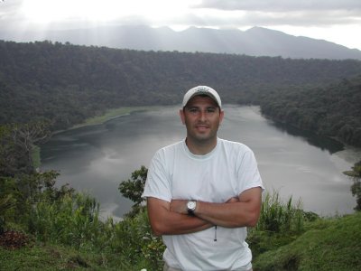 Cristian at Laguna de Hule