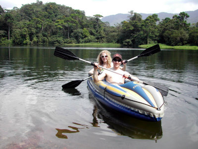 Paul & Regina Kayaking